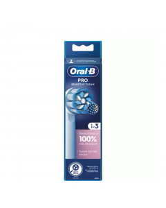 Oral-B Pro Sensitive Clean Electric Toothbrush Refills x3