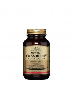 Solgar Natural Cranberry with Vitamin C Capsules x60