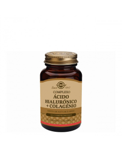 Solgar Ácido Hialurónico + Colágeno Comprimidos x30