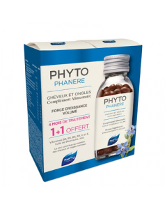 Phyto Phytophanère Strengthening Dietary Supplement for Hair and Nails 2x120caps