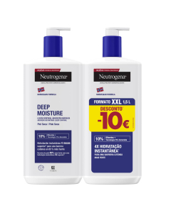 Neutrogena Deep Moisture Body Lotion Promotional Pack 2x750ml