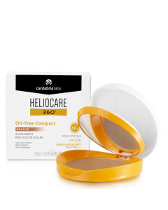 Heliocare 360º Oil-Free Compacto SPF50+ Bronce 10g