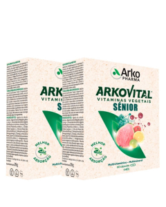 Arkovital Senior Cápsulas Pack 2x60