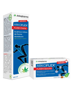 Pack Arkoflex Flash Crema + Cápsulas