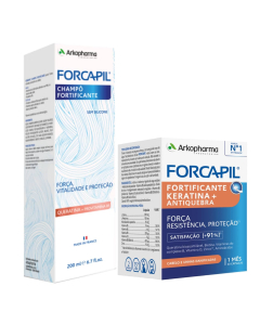Forcapil Strengthening Set Keratin Shampoo + Capsules