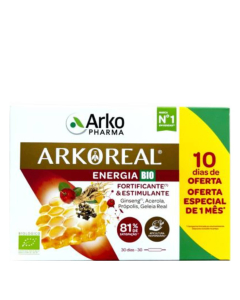 Pack Promocional Arkoreal Energy Bio Ampollas x30