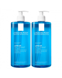 La Roche Posay Lipikar Soothing Protective Shower Gel Pack 2x750ml