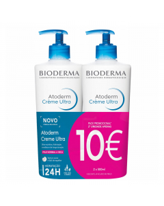 Bioderma Atoderm Crema Ultra-Nutritiva Pack 2x500ml
