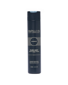 Papillon Pure Mint Shampoo 2 in 1 Hair and Body 300ml