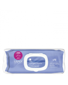 Uriage Baby Cleaning Wipes 2x70