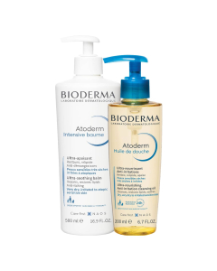Bioderma Atoderm Cleansing Oil + Intensive Balm Pack