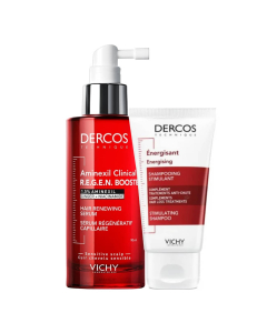 Dercos Aminexil Clinical R.E.G.E.N. Booster Serum + Energizing Shampoo Gift Set