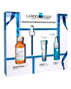 Estuche de regalo con vitamina C12 pura y ácido hialurónico de La Roche Posay