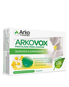 Arkovox Menthol And Eucalyptus Tablets x24