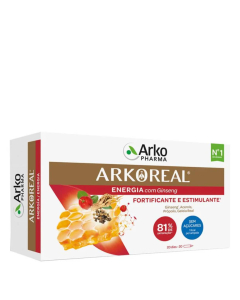 Arkoreal Royal Jelly + Ginseng x20 Ampoules