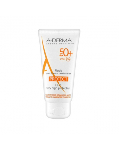 A-Derma Protect. Normal to Mixed Skin Fluid SPF50 + 40ml