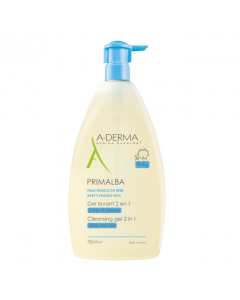 A-Derma Primalba Baby Cleansing Gel Body and Hair 750ml