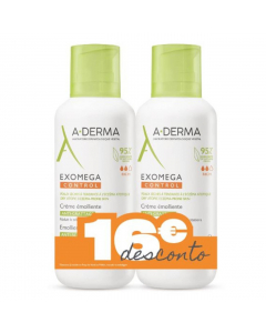 A-Derma Exomega Control Emollient Cream Duo 2x400ml