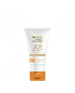 Ambre Solaire BB Cream SPF 50 Tinted Sun 50ml Protection crema
facial