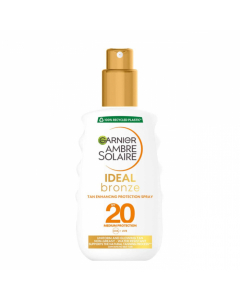 Garnier Ambre Solaire Ideal Bronze Tan Enhancing Protection Spray SPF20 200ml
