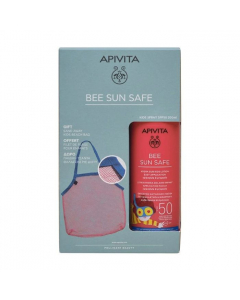 Apivita Bee Sun Safe Hydra Sun Kids Lotion SPF50 &amp; Beach Bag Set de regalo