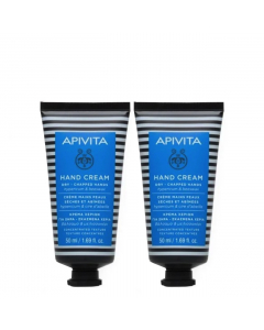 Apivita Pack Concentrated Dry and Chapped Hand Cream 2x50ml