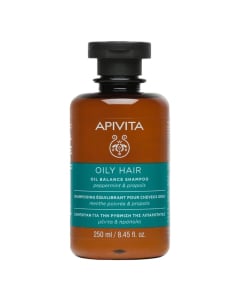 Apivita Oily Hair Oil Balance Shampoo 250ml