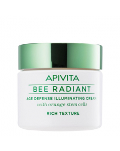 Apivita Bee Radiant Age Defense Illuminating Cream - Rich Texture 50ml