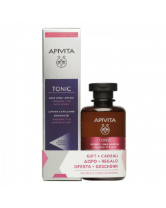 Apivita Hair Loss Lotion + Women’s Tonic Shampoo Kit