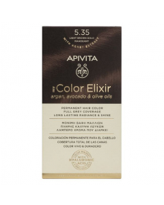 Apivita My Color Elixir Tinte Permanente 5.35 Castaño Claro Dorado Caoba