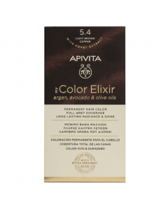 Apivita My Color Elixir Permanent Hair Color 5.4 Light Brown Copper