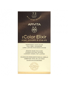 Apivita My Color Elixir Permanent Hair Color 7.3 Blonde Gold
