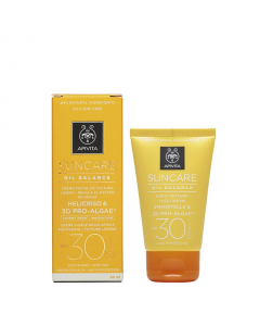 Apivita Suncare Sunscreen Cream SP30 Anti-Greasiness 50ml