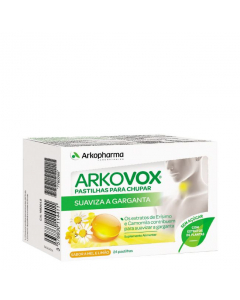 Arkovox Miel y limón tabletas 24uni.