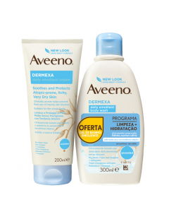 Aveeno Dermexa Kit Crema + Body Wash