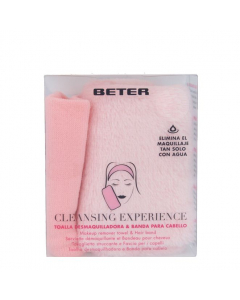 Beter Cleansing Experience Makeup Remover Towel + Hair Band