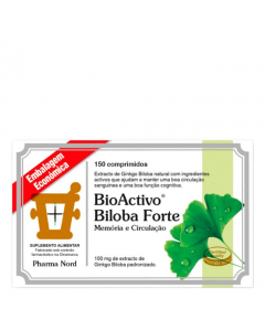 Bioactivo Biloba Strong Tablets 100mg x150