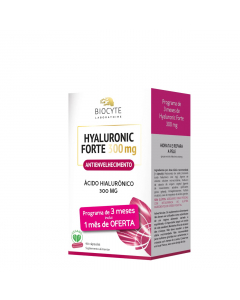 Biocyte Hyaluronic Forte 300mg Anti-Aging Capsules 3x30