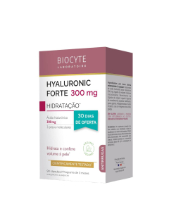 Biocyte Hyaluronic Forte 300mg Anti-Aging Capsules 3x30
