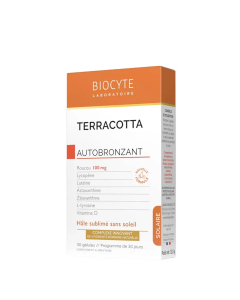 Biocyte Terracotta Autobronzant Capsules 30units.