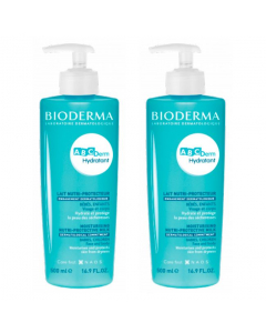 Bioderma ABCDerm Hydratant Moisturizing Nutri-Protective Milk 2x500ml