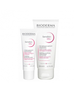 Bioderma Sensibio DS+ Set Soothing Purifying Cream + Cleansing Gel 