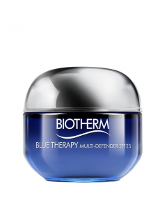Biotherm Blue Therapy Multi-Defender SPF25 Bálsamo antienvejecimiento Protector de piel seca 50ml