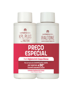 KPL Plus Dermatological Shampoo + Iraltone Sebum-Normalizing Shampoo Pack 2x200ml