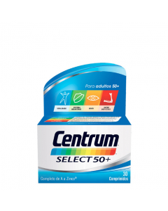 Centrum Select 50+ Multivitamin Supplement 30 tablets