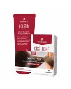 Cistitone Forte Anti-Hair Loss Fortifying Kit Capsules + Shampoo