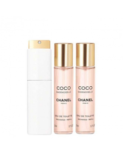 Coco Mademoiselle Woman de Chanel Twist & Spray Eau de Toilette Mujer 3x20ml