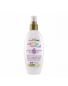 OGX Frizz Defying Coconut Miracle Oil Flexible Hold Spray 177ml