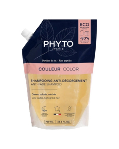 Champú para cabello teñido Phyto Colour, recambio de 750 ml.