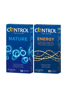 Control Duo Condoms Nature + Energy